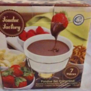 Home Essentials Fondue Factory 7 pc dipping set
